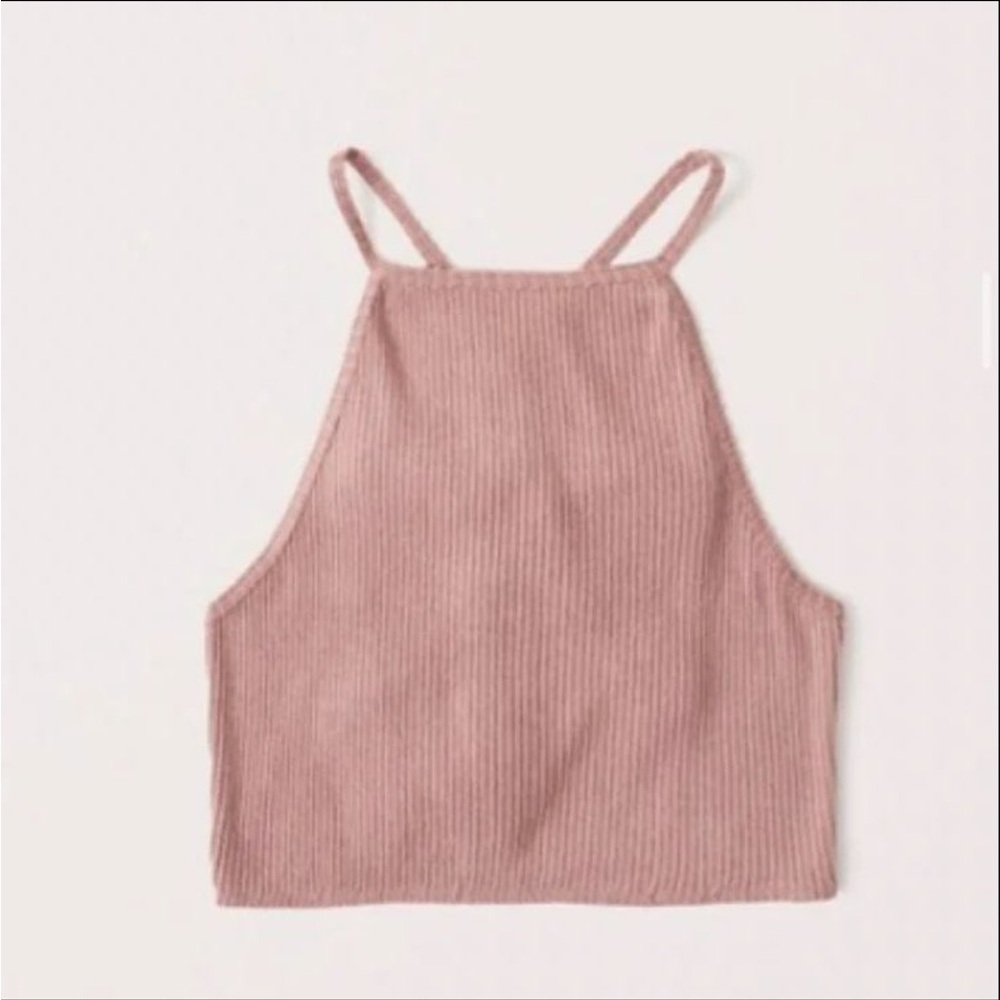 Abercrombie and Fitch Crop Knit Top Dusty Pink
Lounge Scuba Bralette
Size XS